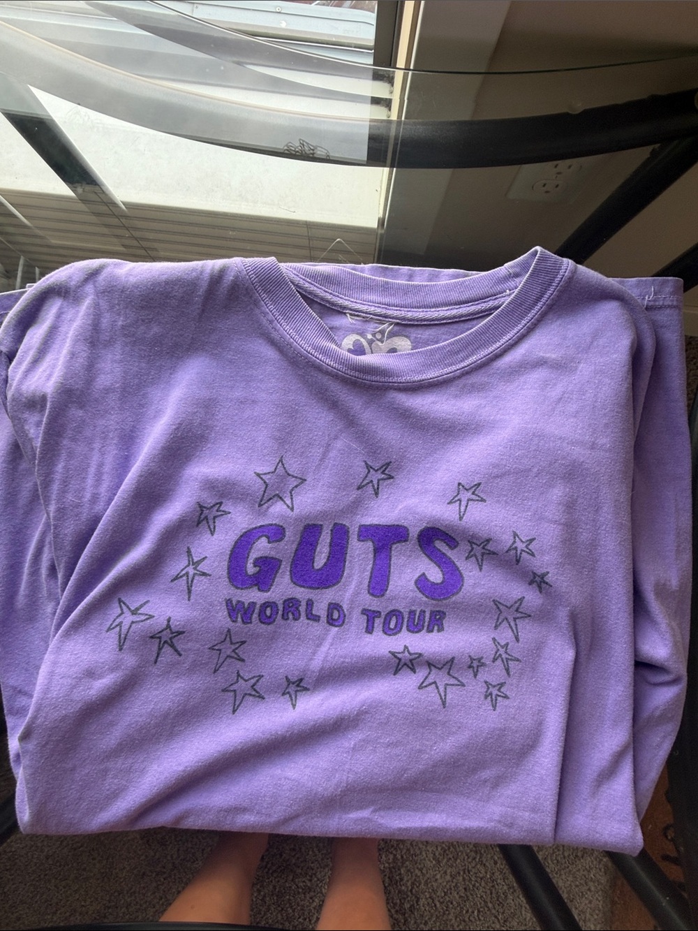 GUTS World Tour Lavender Graphic Tee